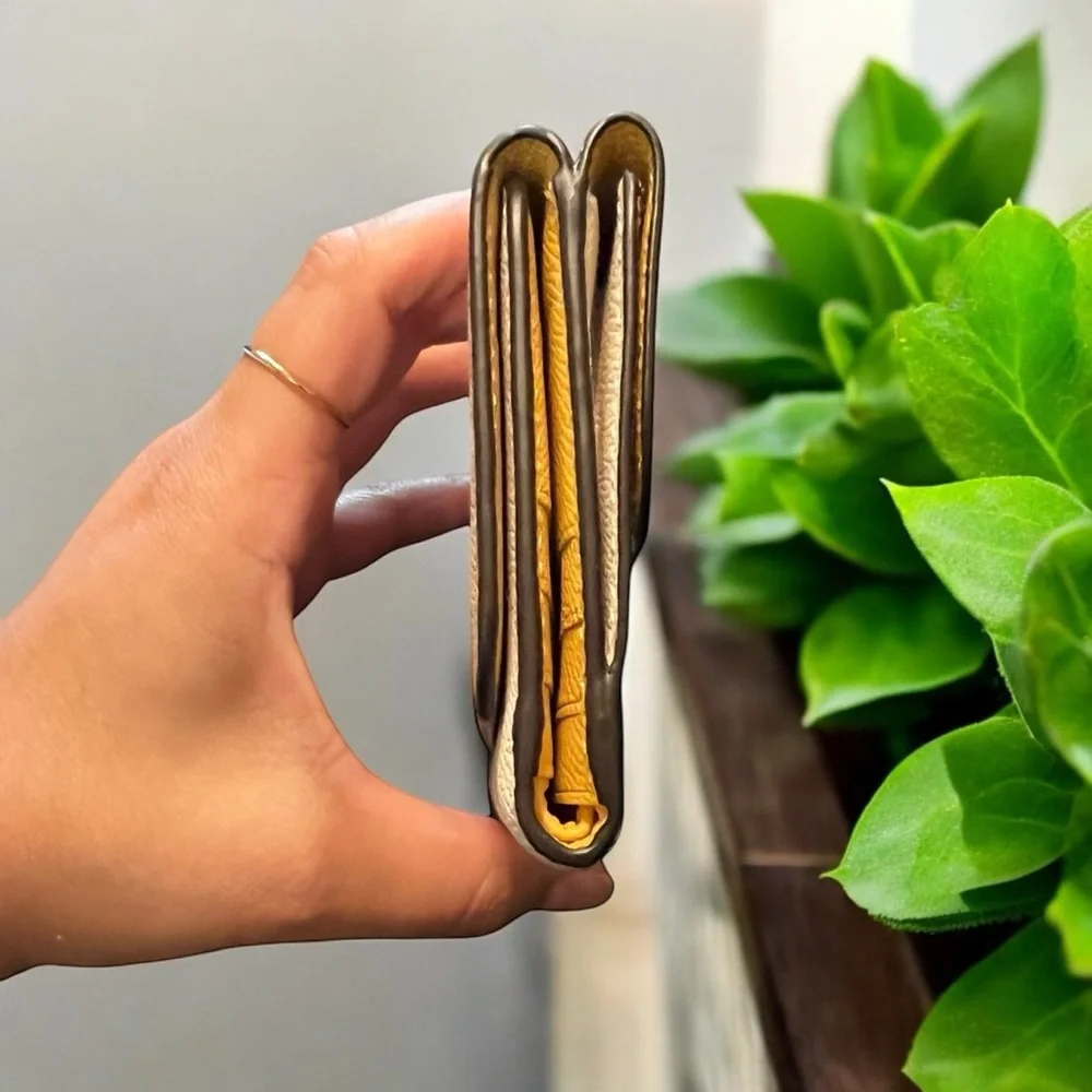 Coach Tan Leather Wallet - Picture 5 of 5